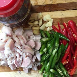 Hot Pepper Twice Cooked Pork recipe