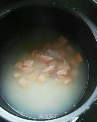 Two Rice Sweet Potato Porridge recipe