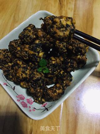 Seaweed Tofu Meatballs recipe