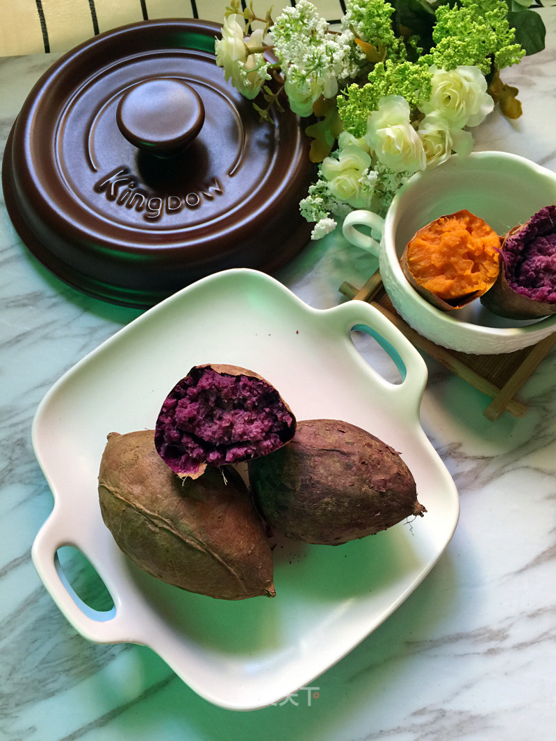 #trust之美#kunbo Casserole Roasted Sweet Potatoes recipe