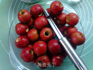 Fried Red Fruit with Brown Sugar recipe