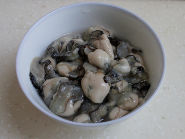 Double Leek Sea Oyster Dumplings recipe