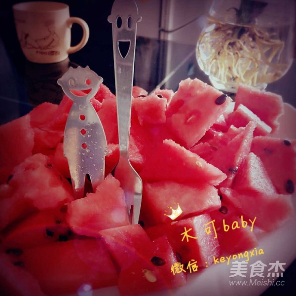 Cold Watermelon Peel recipe