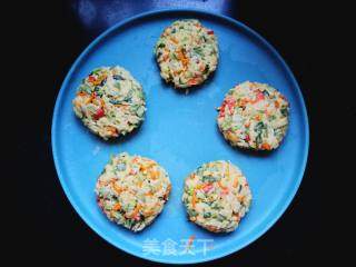 Spring Wild Vegetables: Pan-fried Rice Crackers recipe