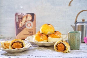 Ah~five-ringed Egg Yolk Pastry recipe