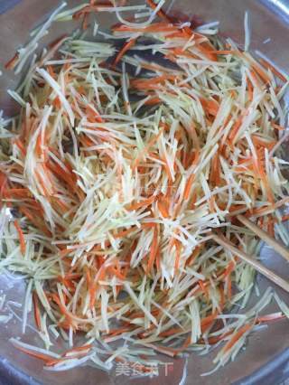 Pan-fried Small Potato Shreds recipe