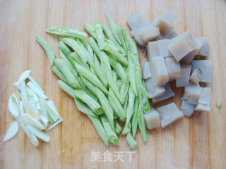 Stir-fried String Bean Jelly recipe