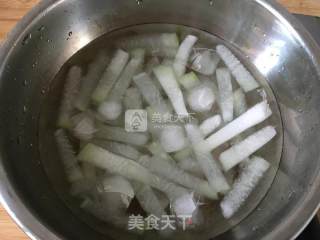 Orange Juice Lemon Winter Melon Strips recipe
