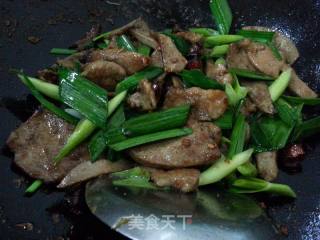 Garlic Pork Liver recipe