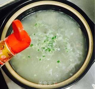 Congee with Preserved Egg and Lean Meat recipe