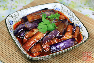 Fried Eggplant with Barbecue Sauce recipe