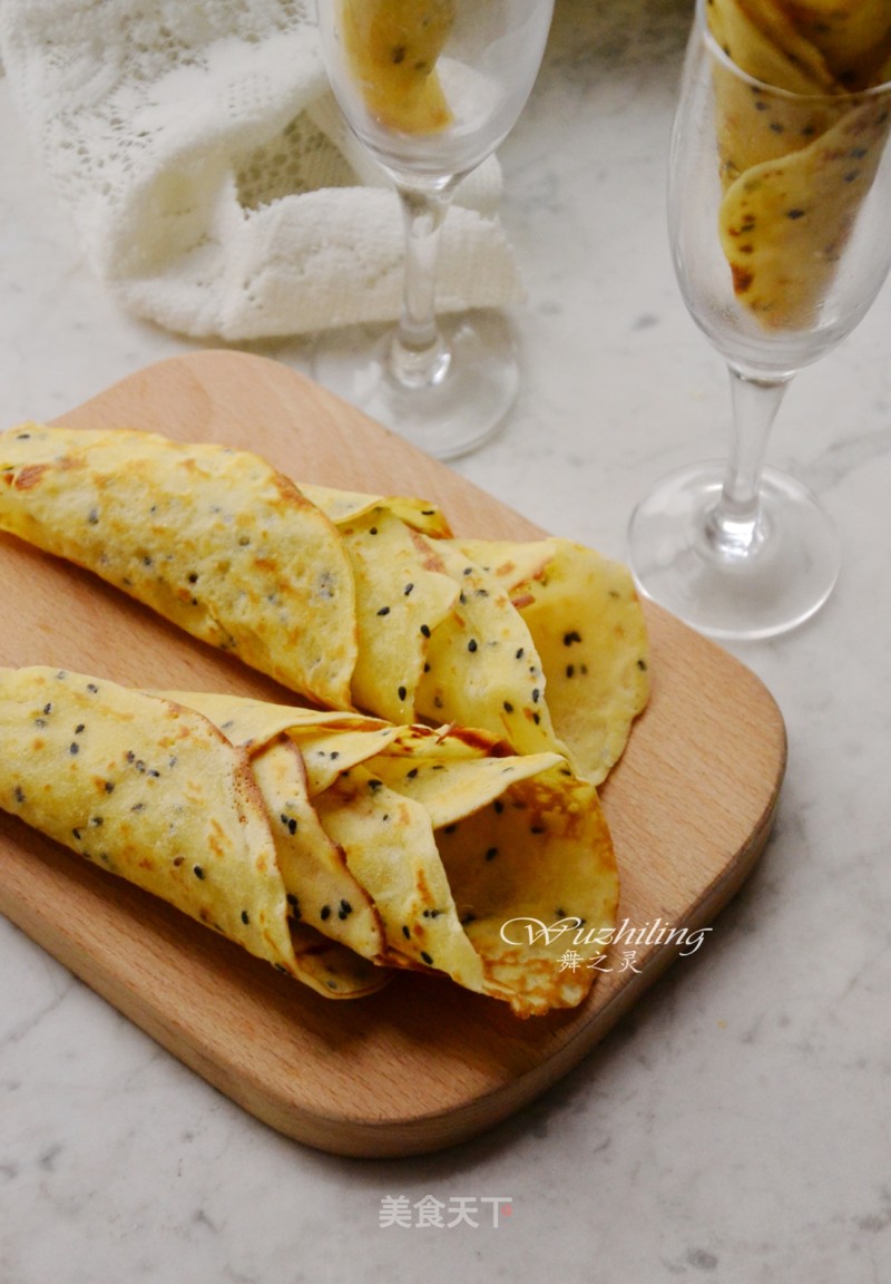 Black Sesame Omelet recipe