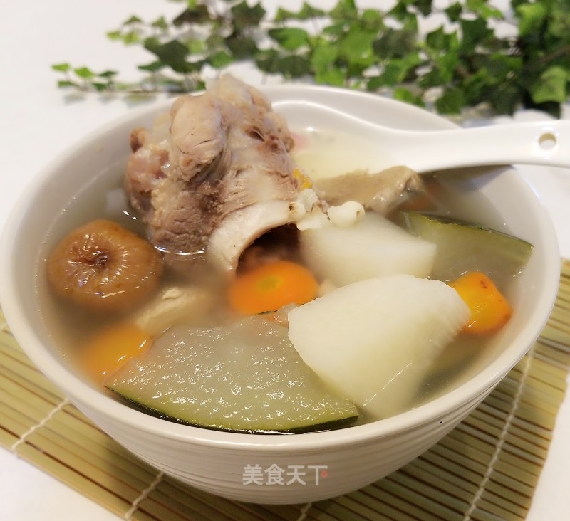 Winter Melon and Yam Soup recipe