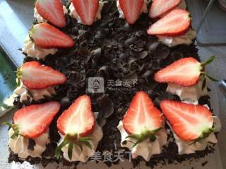 Strawberry Black Forest Cake recipe