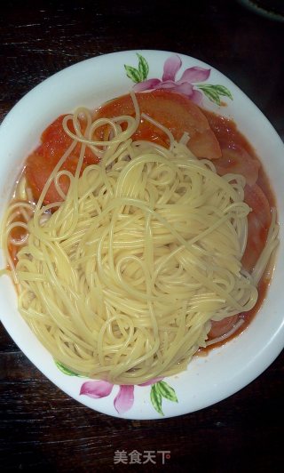 Tomato and Egg Spaghetti recipe