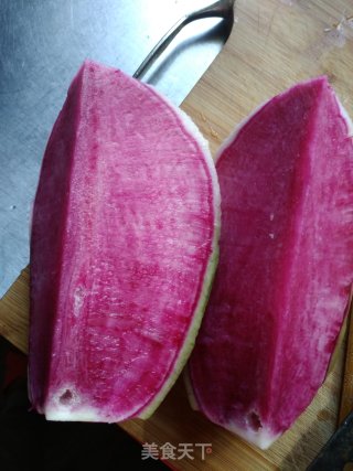 Sweet and Sour Red Radish recipe