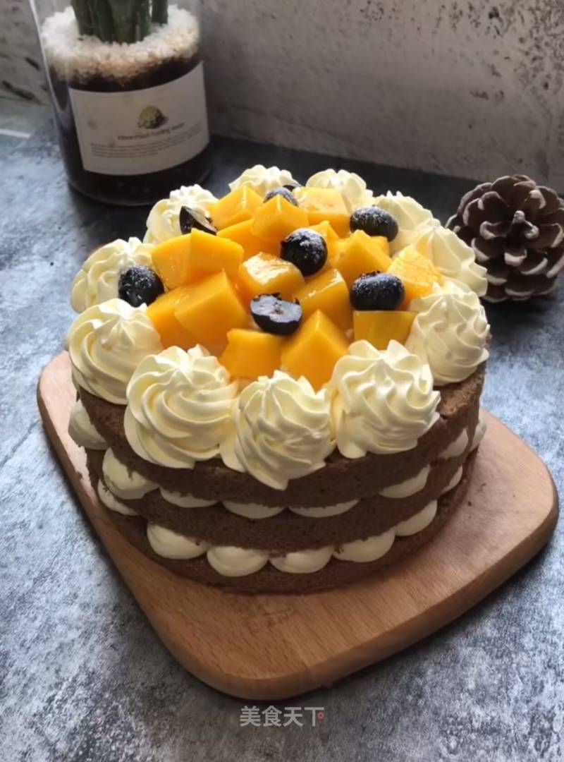 Mango Butter Cake recipe