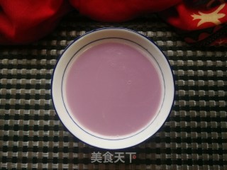 Purple Sweet Potato Yam Soy Milk recipe