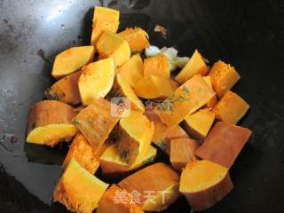 Simple Vegetable Braised Pumpkin recipe