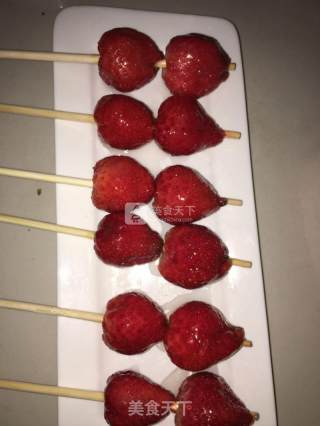 Strawberry Candied Fruit recipe