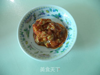 Fermented Bean Curd Mixed with Tomato Puree recipe
