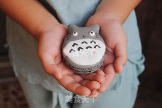 #柏翠大赛# My Neighbor Totoro Macaron recipe