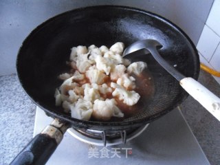 Roasted Cauliflower with Sweet Spicy Sauce recipe