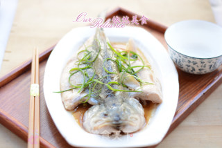 【steamed Sea Bass】 recipe