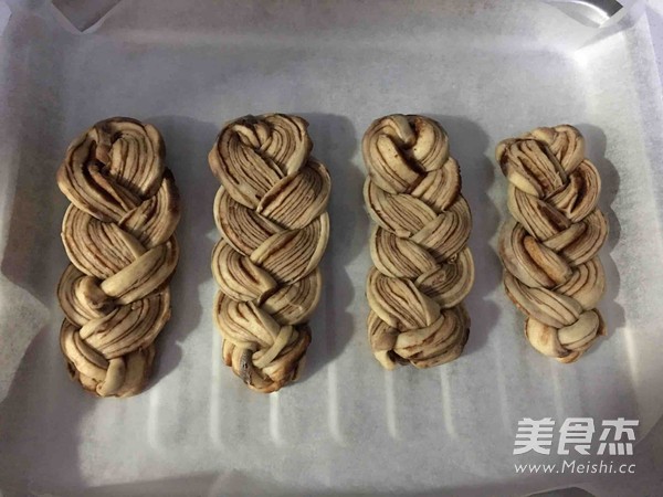 Bean Paste Braided Bread recipe