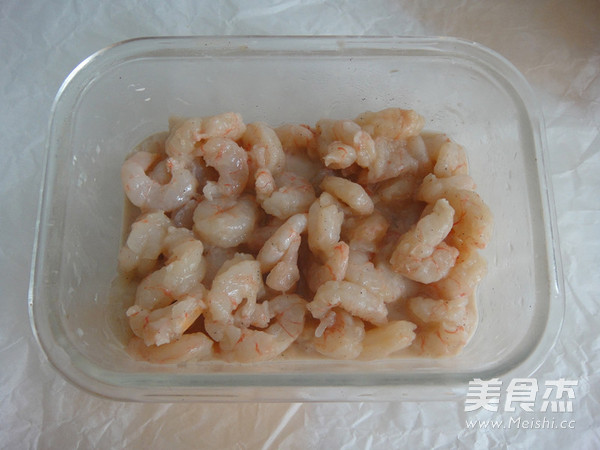 Shrimp and Green Peas recipe