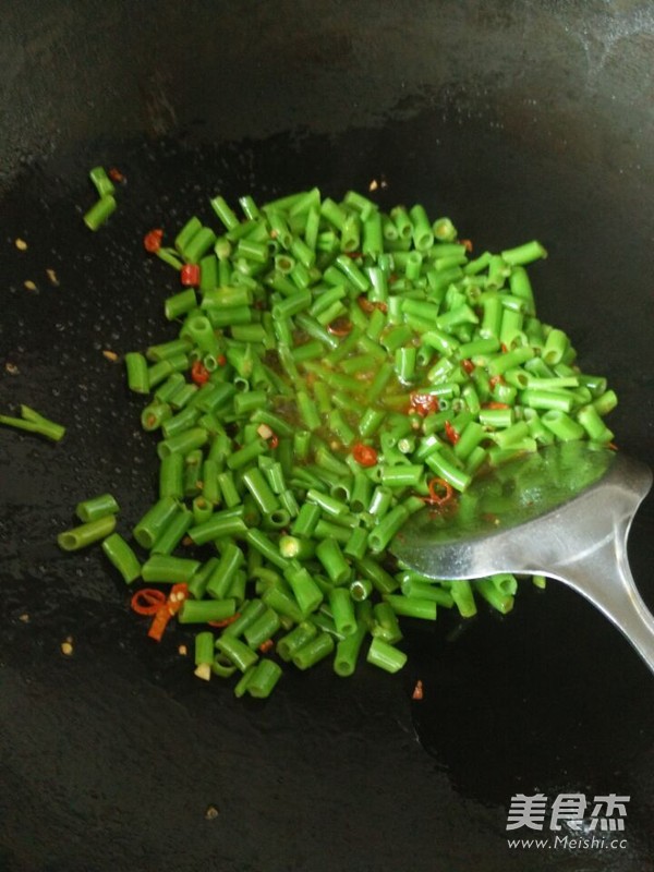 Stir-fried Minced Pork with Tong Cai Geng recipe