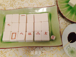 Mahjong Almond Tofu recipe