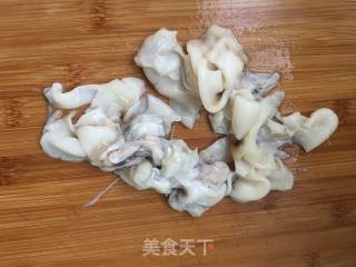 Fried Cuttlefish with Pickled Vegetables and Bamboo Shoots recipe