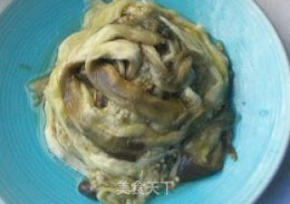 Shredded Eggplant with Cold Dressing recipe