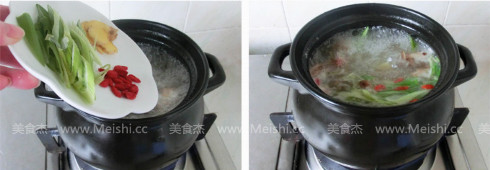 Yam Pork Ribs Claypot recipe