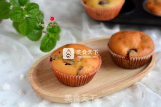 #aca烤明星大赛#cranberry Yogurt Muffin recipe