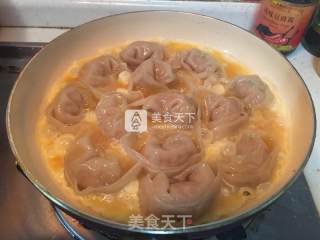 Fried Wonton with Egg Crust recipe