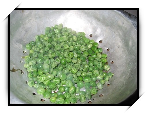 Fried Rice with Pea Ham and Egg recipe