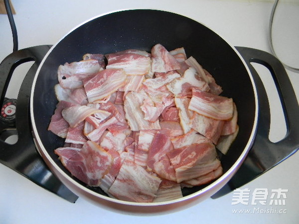 Roasted Bacon with Scallions recipe