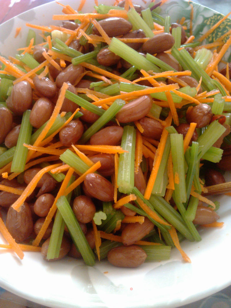 Celery and Peanuts for Summer Appetizers recipe