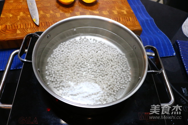 Coconut Milk Mango Sago recipe