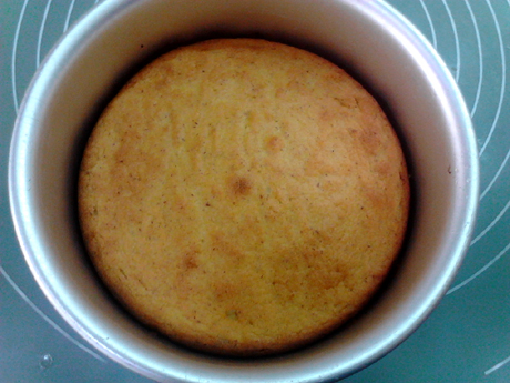 Flourless Jackfruit Core Cake recipe