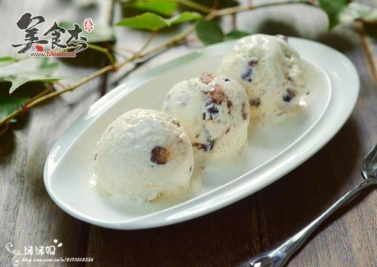 Milk Honey Red Bean Ice Cream recipe