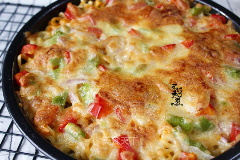 Noodle Pizza recipe