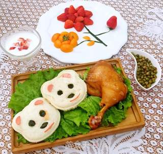 Xiongbao Salmon Toast recipe