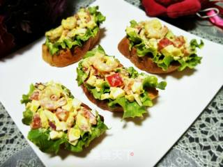 Shrimp Salad French Loaf recipe