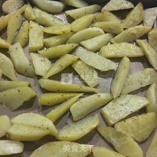 #aca烤明星大赛#roasted Potato Wedges recipe