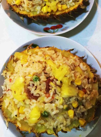 Assorted Shrimp and Pineapple Rice recipe