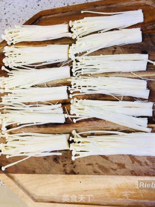 Bacon Enoki Mushroom recipe