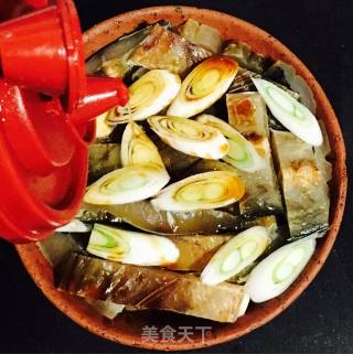 Steamed Salted Spanish Mackerel recipe